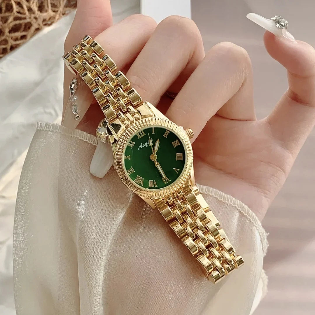 Gold Watch Women Watches Ladies Large dial Steel Women's Bracelet Watches Female Clock Relogio Feminino Montre Femme