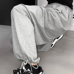 Women's Baggy Harem Pants Summer Casual Drawstring Joggers Sweatpants