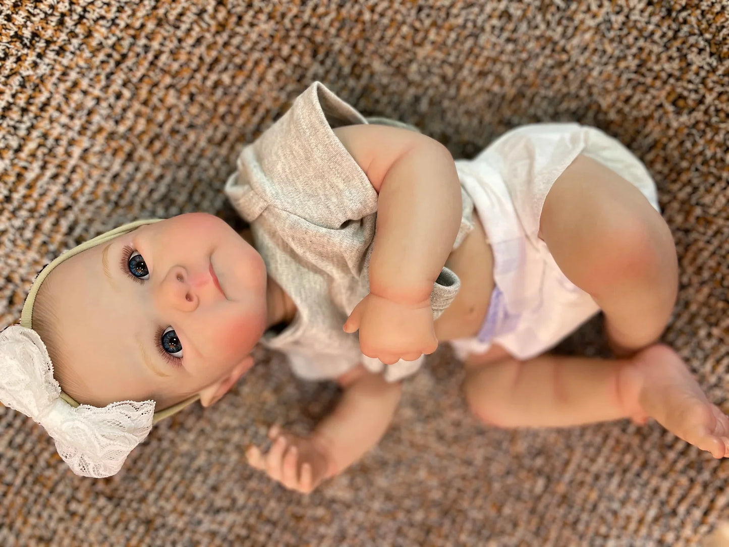 Cuddly Bettie Bebe Reborn Girl Full Body Vinyl Doll 50cm Collectible Lifelike Realistic Art Reborn Dolls muñecas reborn