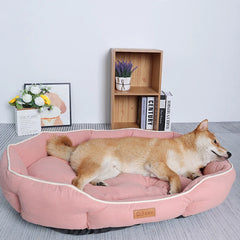 Imitation Suede Pet Bed, Dog Bed And Cat Mat, Pet Bed, Dog And Cat Bed, Suitable