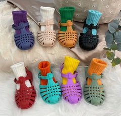 Summer Children Sandals Baby Girls Toddler Soft Non-slip Princess Shoes Kids