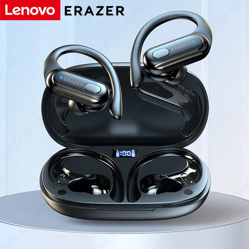 ERAZER XT60PRO Sports Wireless Headphones Bluetooth  Earphones Earbuds Noise Reduction Headset with Mic Earhook