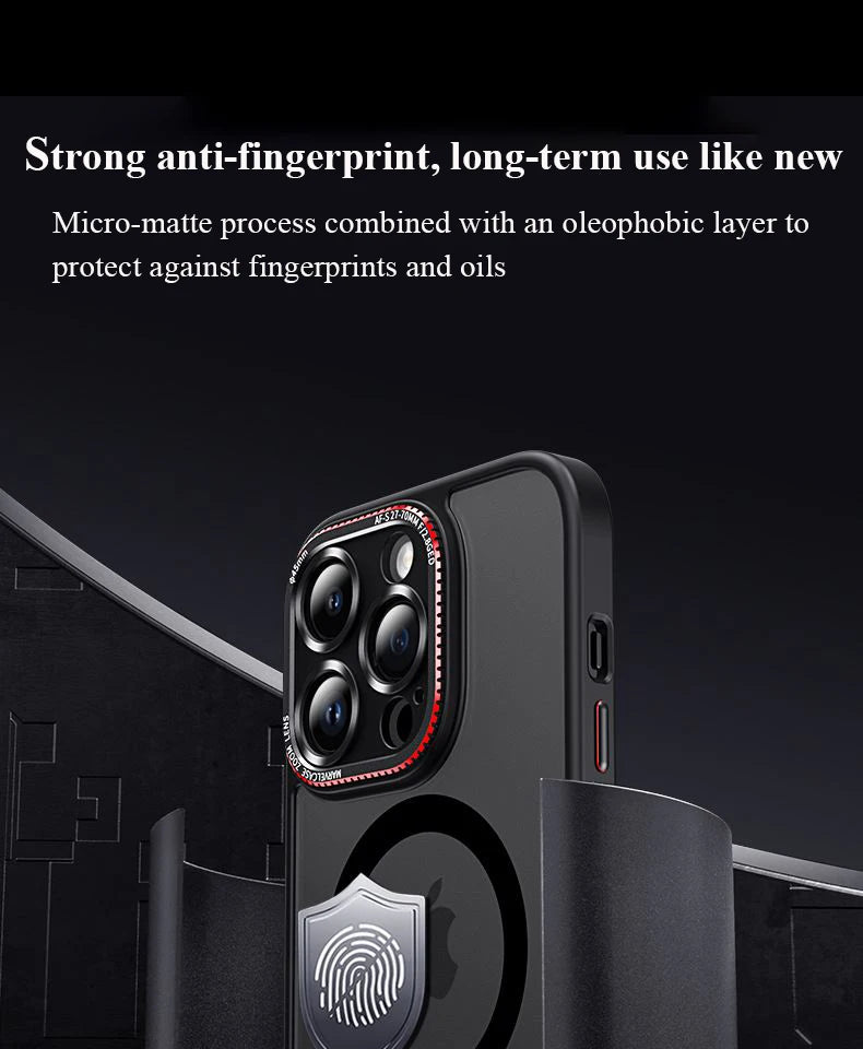 Matte Bumper Magnetic Clear Case For iPhone 15 14 13 12 Pro Max Plus Magsafe Wireless Charge Full Lens Protection Cover