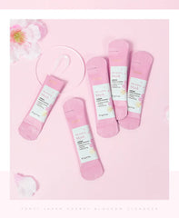 10pcs Sakura Sleeping Mask Moisturizing Reduce Wrinkle Nourishing Brightening Portable Disposable Face Mask Facial Care