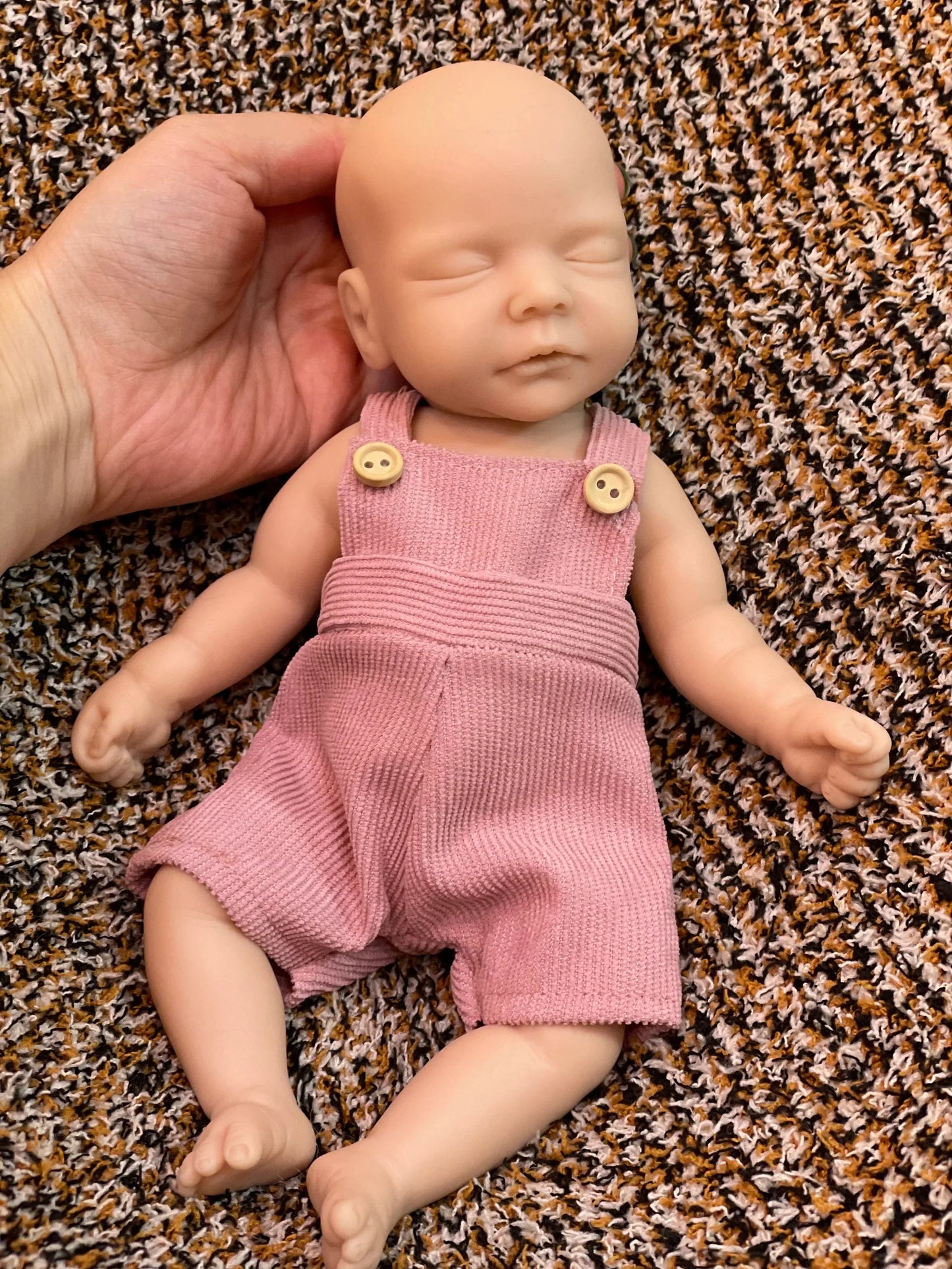 25CM Unpainted Silicone Girls Whole Body Soft Solid Silicone 8 Styles Newborn Baby Dolls Toys For Gifts Reborn Corpo De Silicone