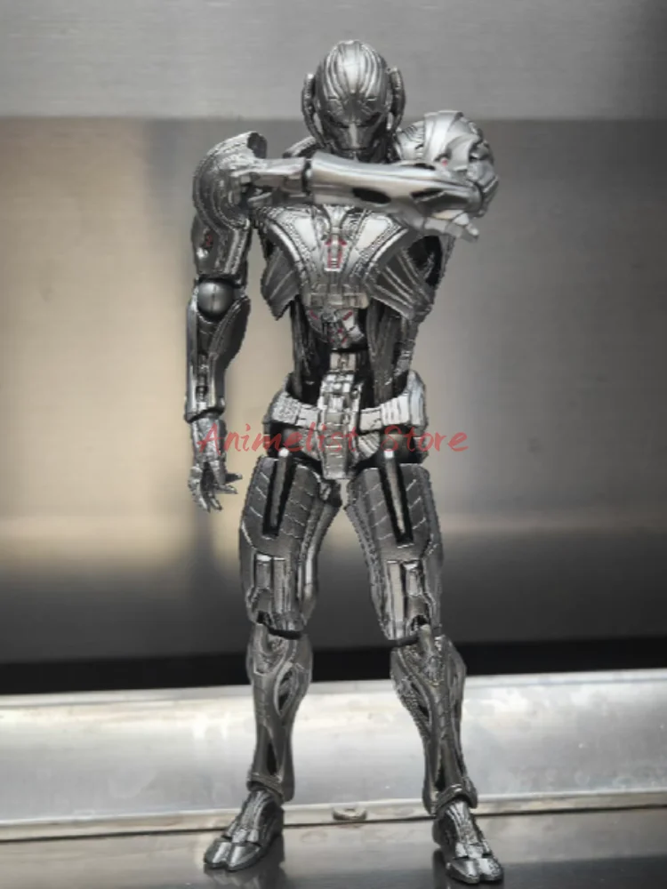 In Stock AC TOY Ultron Action Figures AC Factory 16cm Ko Ultron Kaiyodo Amazing Yamaguchi Avengers Anime Collection Toys Gift