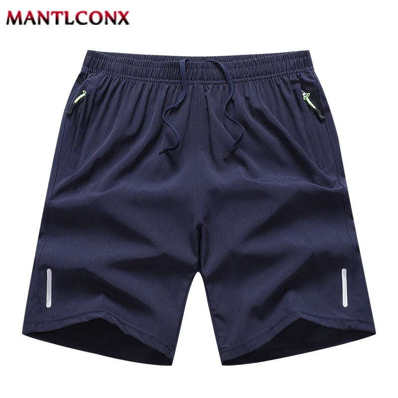 Summer New Men's Shorts Gym Fitness Quick Dry Running Sports Board Shorts Men Classic Joggers Bottom Black Short Pants Man M-4XL