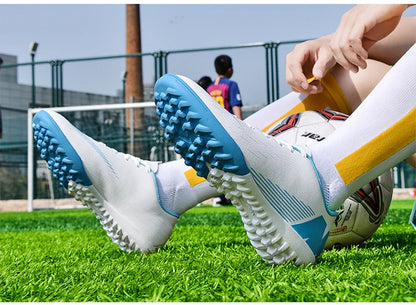 Soccer Shoes Society Grass Indoor Sports Fast Football Field Boots Futsal Non Slip