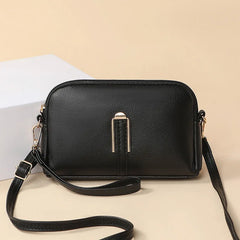 Soft Leather Mom's Bag Women's Fashion Korean Edition Simple