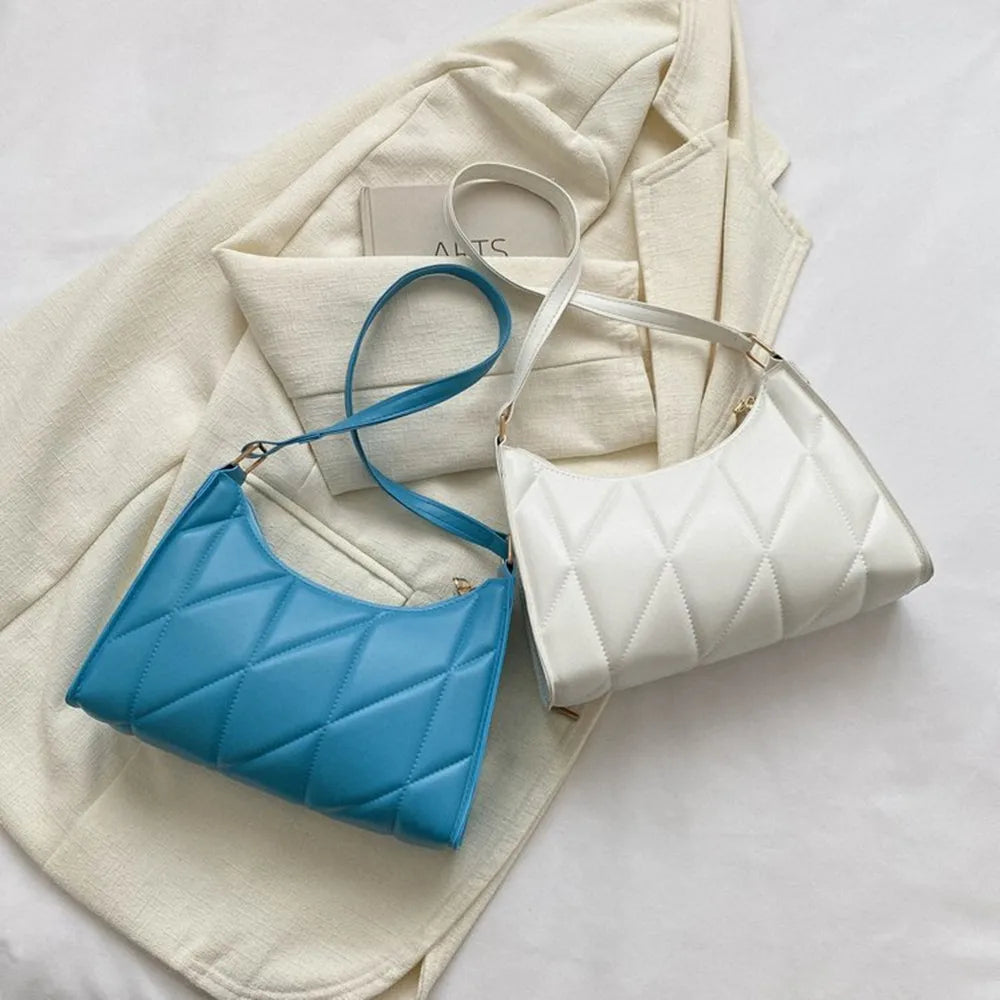 Black Trendy Women Shoulder Bag Fashion Pu Handbags Crossbody Bags Small