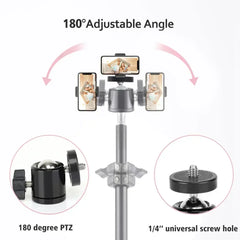 160cm Live Broadcast Tripod Landing Type Camera Selfie Video Light Frame