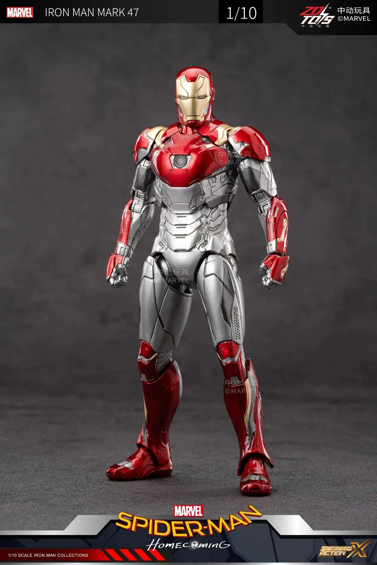 ZD Toys Iron Man Action Figure Iron Patriot MK1-7 MK17 MK33 MK85 MK30 War Machine Legends Avengers Tony Stark Collect Toy Gift