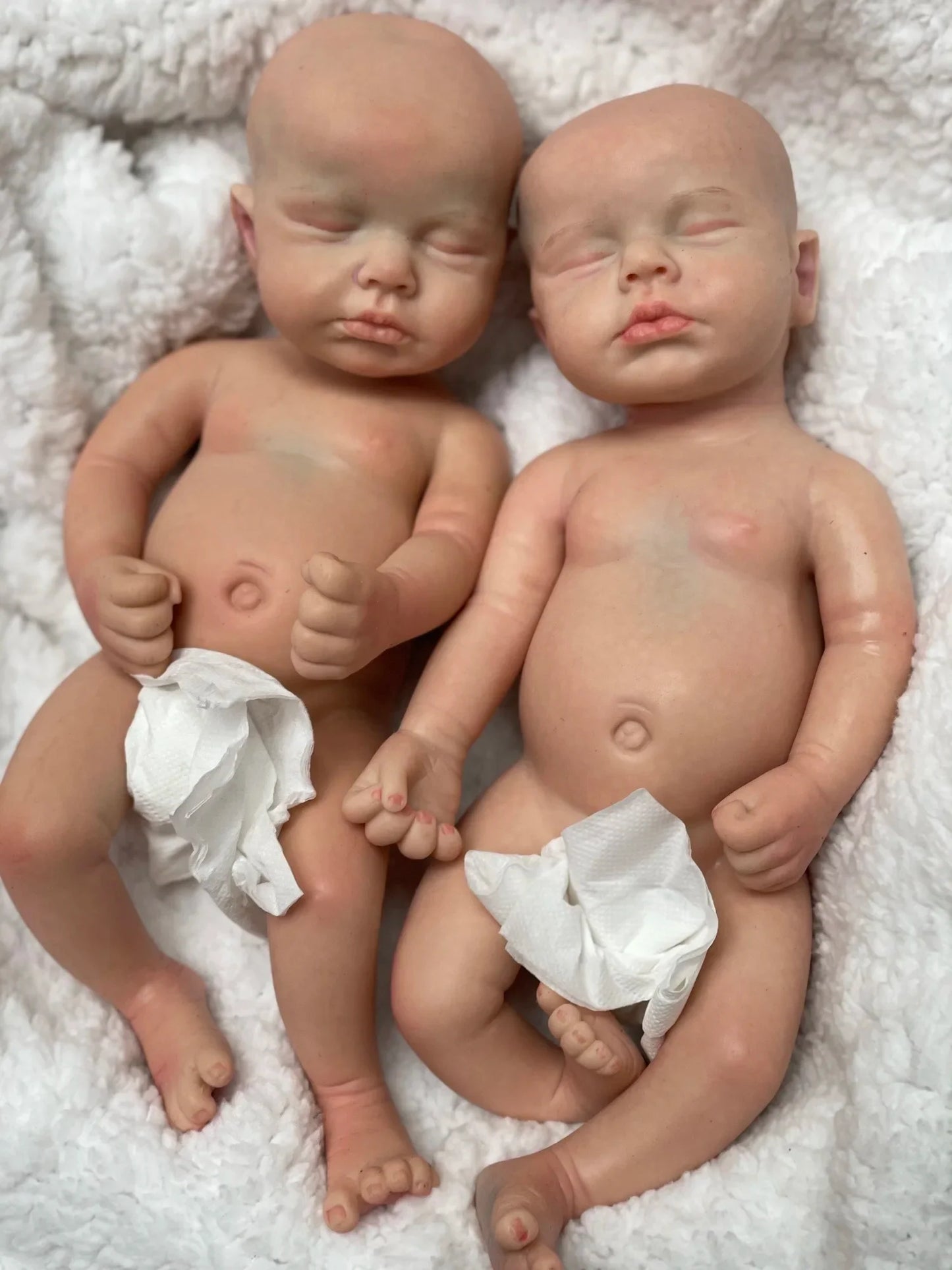 33cm Can Open Mouth Solid Silicone LouLou Bebe Reborn Girl and Boy Lifelike Reborn Dolls Muñecas Reborn Toy Corpo De Silicone