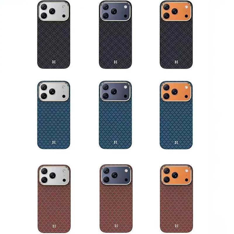 Benks Carbon Fibre Case For iPhone 17 Pro Max Kevlar Wireless Charging Back Cover Case for iPhone 17 PRO