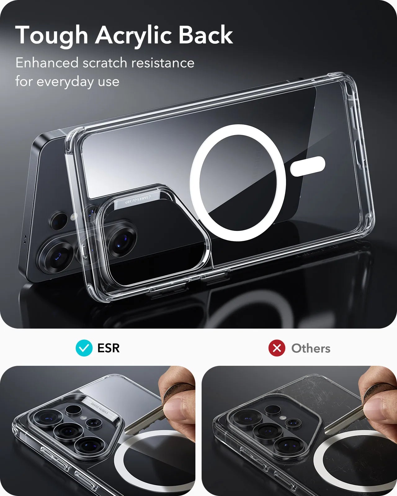 Military-Grade Protection Phone Case for Samsung S25 Ultra Compatible with MagSafe Classic Series for Galaxy S26 Ultra