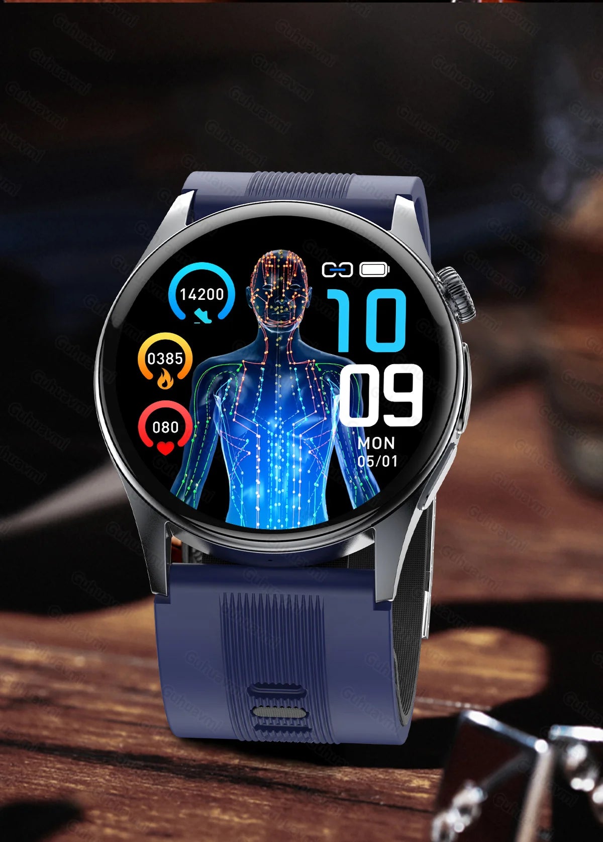 Smartwatch  AMOLED Screen Call ECG Sport Watchs