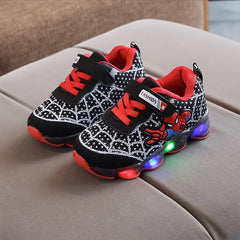 Boy Sport Shoe Girl LED Luminous Kid Shoe Children Tennis Shoe Girl Shoe Casual Shoe Designer Boy Shoe