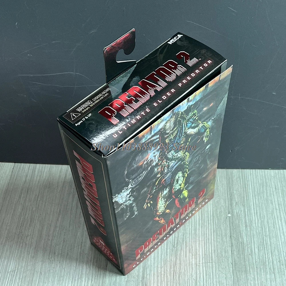 NECA Predator Figrue Ultimate Shaman Elder Armored Lost Warrior Jungle Hunter Snake Vision Predator Alien Figure Model Toy Gifts