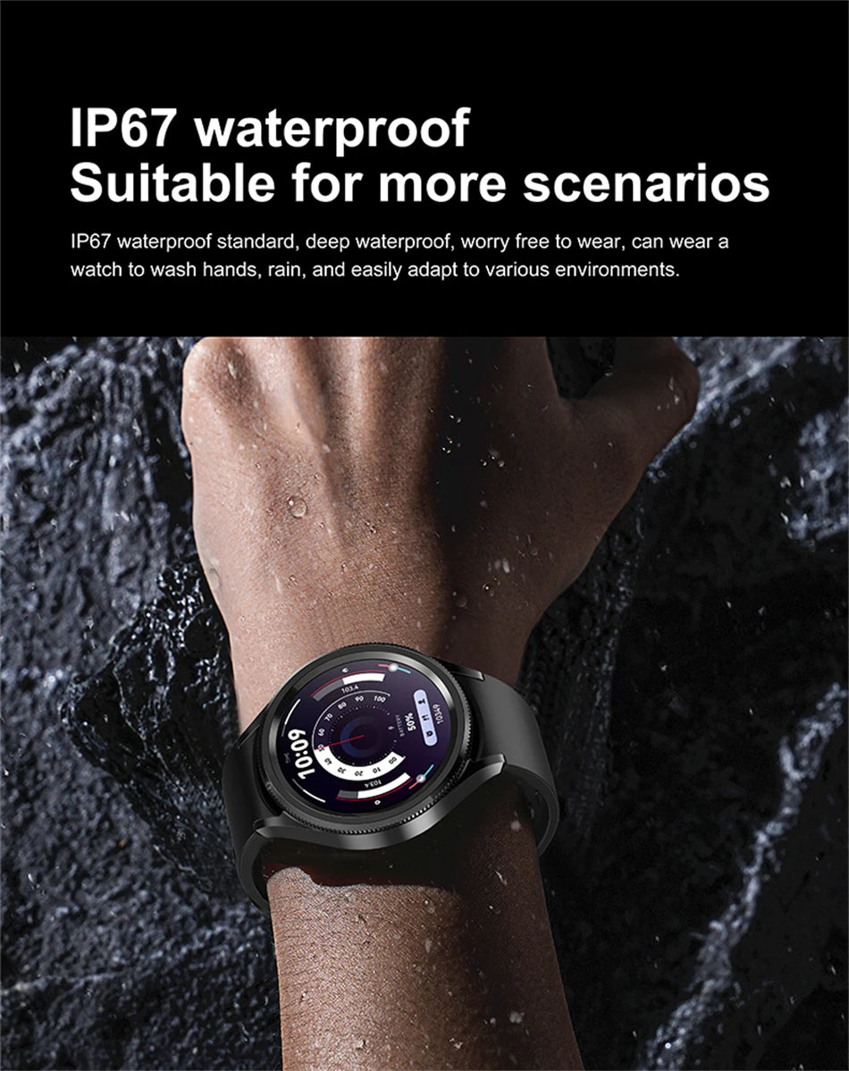 Watch 6 Classic Smartwatch Men GPS Outdoor Sports Health Heart Rate Monitor Waterproof Bluetooth Call Smart Watch 2025 New
