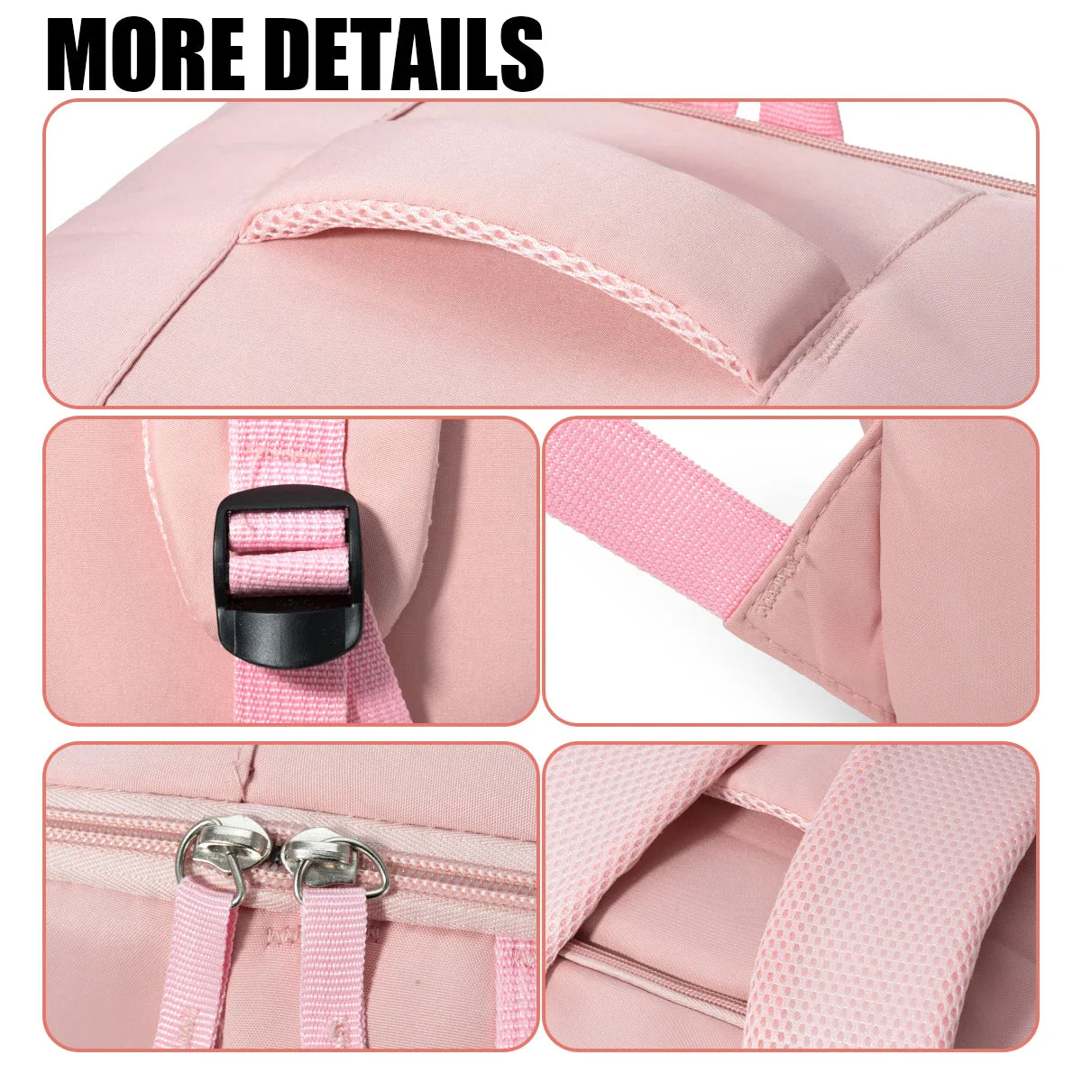 Cross-Border Travel Backpack for Men and Women, Large Capacity Shoe Compartment Luggage Bag, Computer Business Bag, Student School Bag, Commuting Bag