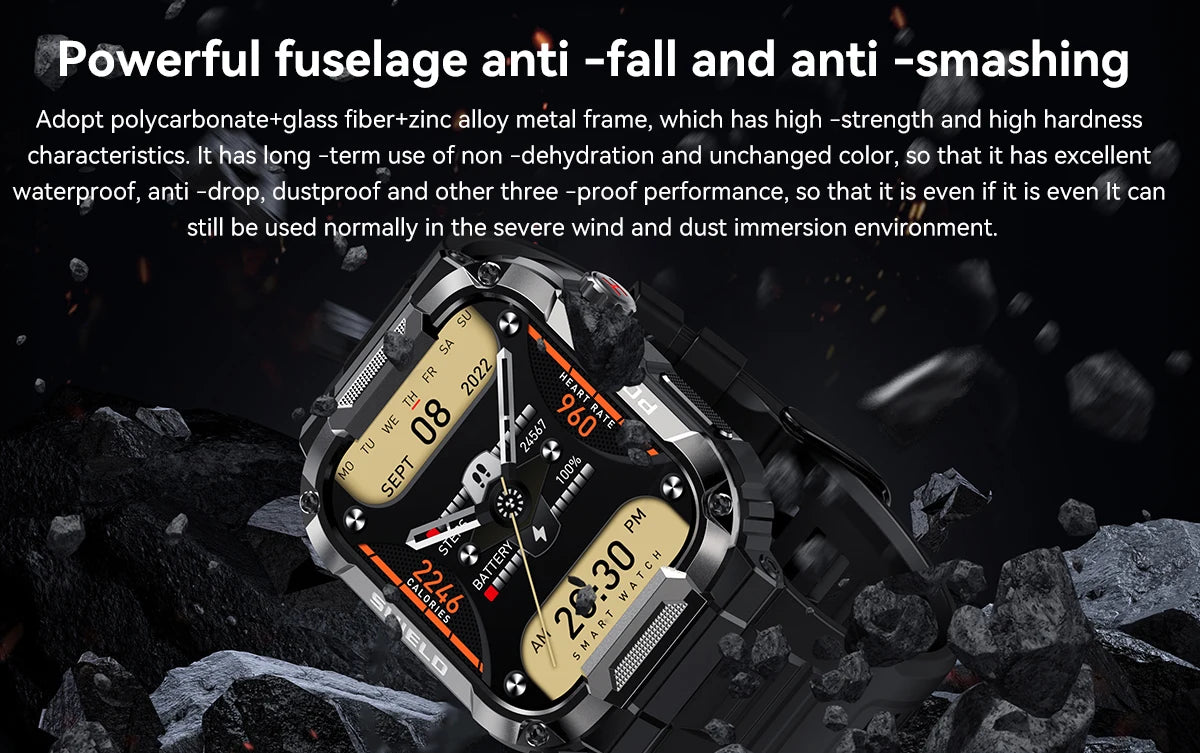 Original Smart Watch Men GPS Tracker Wireless Call Fitness Hours Waterproof Sport Smartwatch for Women Android IOS Phones 2025