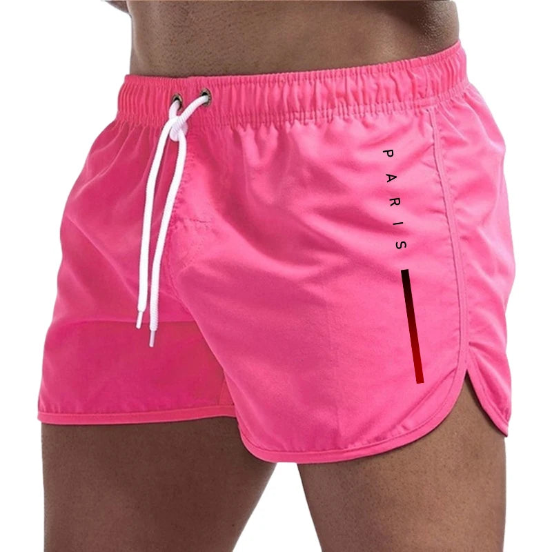 2025 New Arrival Men's Board Shorts Male Summer Casual Sports Sexy Beach Shorts Daily Gym Fitness Running Surfing Cycling Shorts