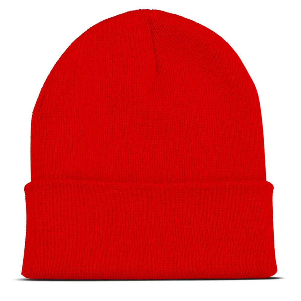 Personalized Custom Beanie Embroidery Text Name Design Logo Winter Hat for Men Women Knitted Cap