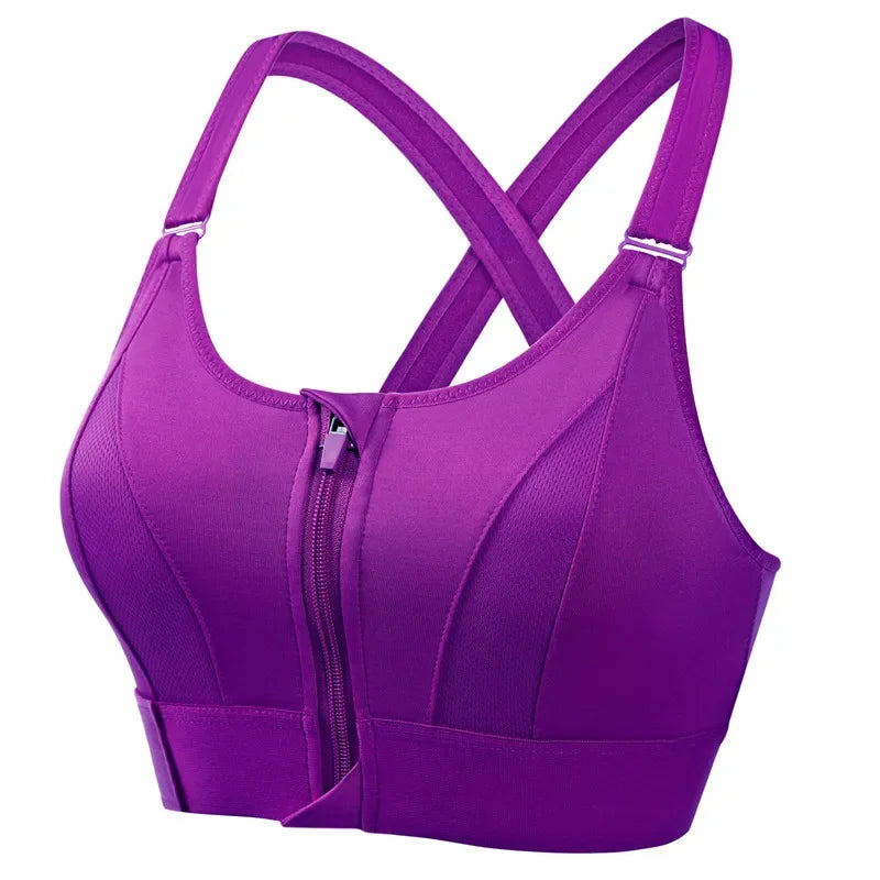 Sports Bras For Women Elastic Fitness Athletic Brassiere Slim Yoga Crop Top