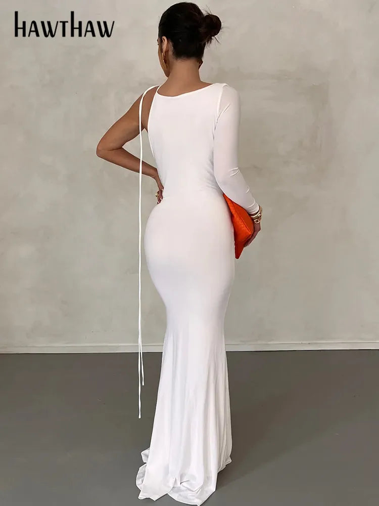 Formal attire Dresses: Women Elegant Long Sleeve Party Club Evening Bodycon