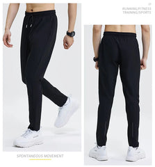 Gym Fitness Trousers Men's Pencil Pants Tight Jogging Running Breathable