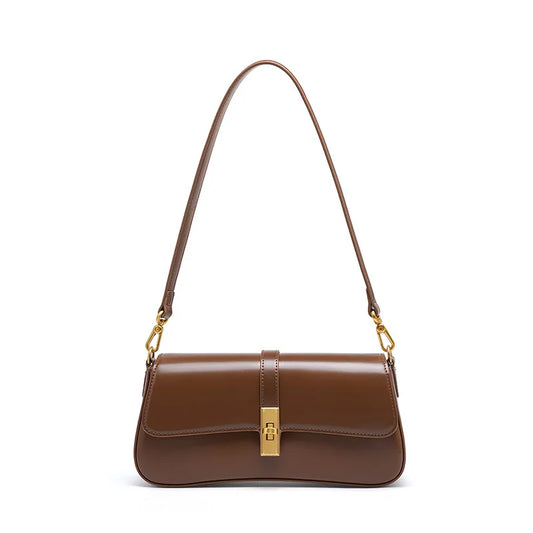 Jonlily Women Genuine Leather Shoulder Bag Female Fashion Handbag Totes Small