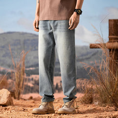 Men's Jeans Simple and Fashionable Versatile Long Pants