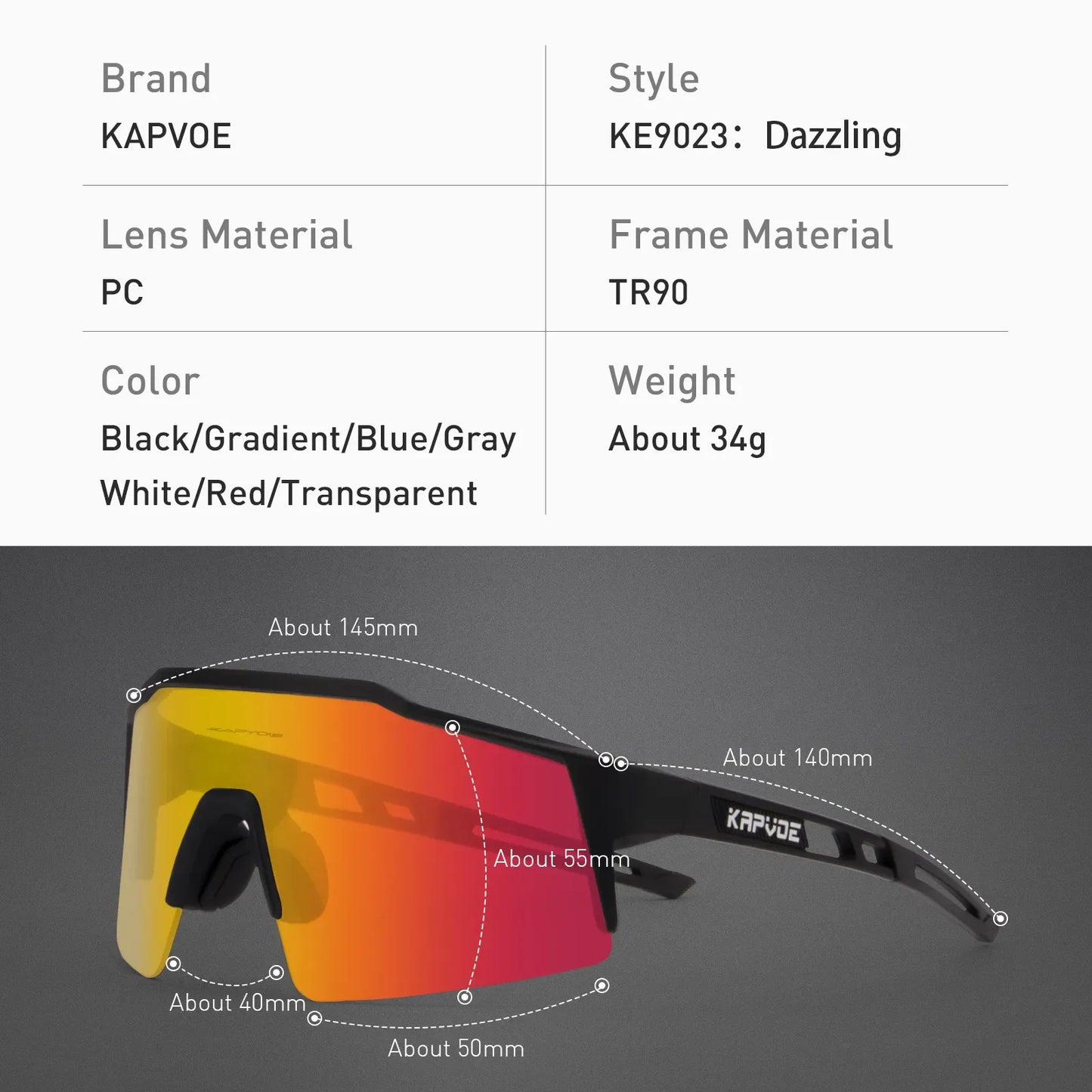 Cycling Sunglasses Men Road Bicycle Glasses Outdoor Sports Sunglasses