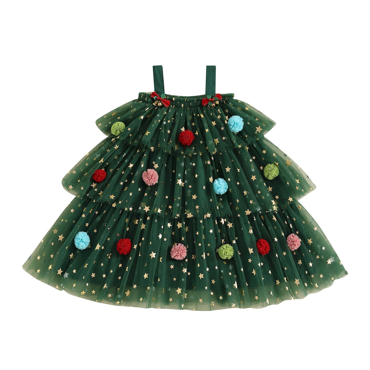 Kid Baby Girls Dress Toddler Infant Children Star Ball Sleeveless