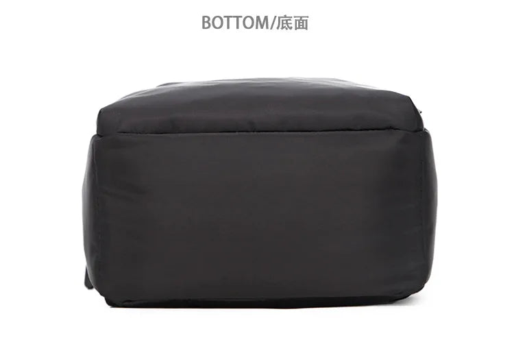 Mini Canvas Men's Backpack Fashion Black Rucksack School Bag for Man Small Japanese Male Bagpack Travel Waterproof Backpacks