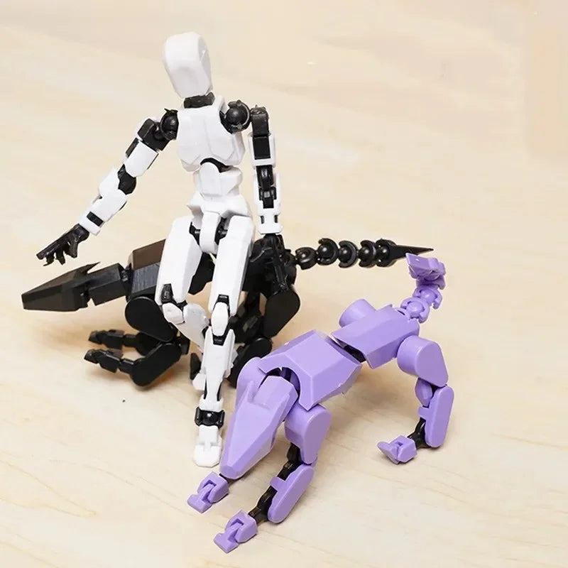 1PCS T13 Joints Figure Articulate Movable Dummy Doll Diy Assembly Toy 3D Printed Action Figure Stop Motion Animation Dummy Gift