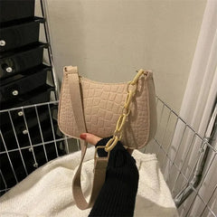 Women's Felt Design Luxury Handbag Women's Fashion Casual Handbag Crescent