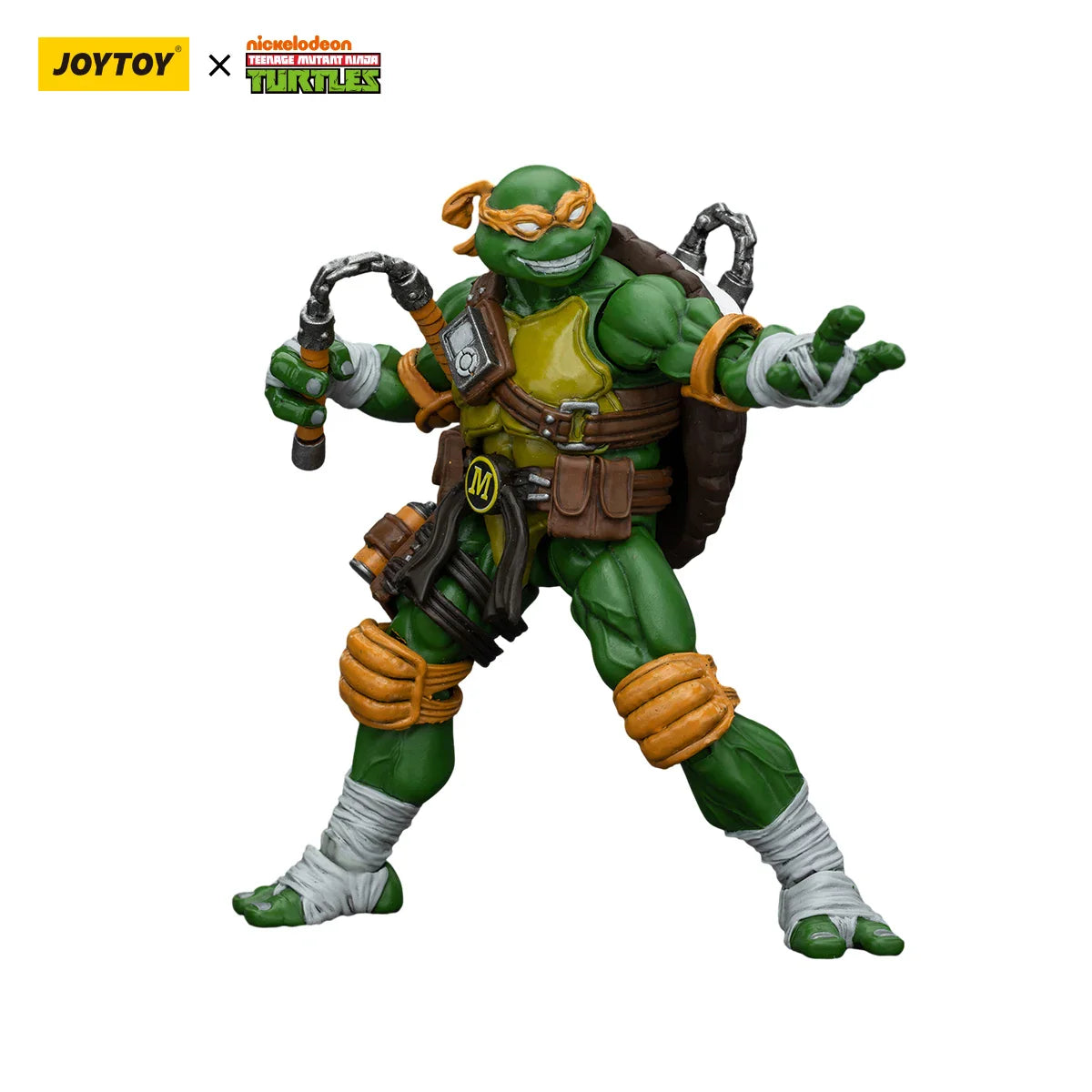 [Available in Asia]JOYTOY 1/18 Action Figure TMNT Ninja Turtles Michelangelo Donatello Leonardo Raphael Anime figures Toys Model