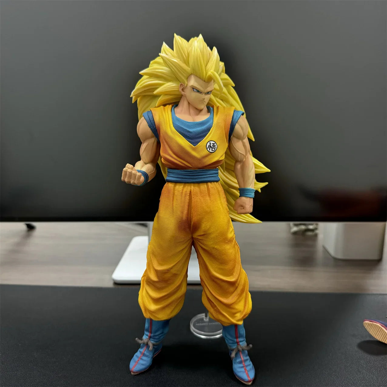 Dragon Ball Z Son Goku SSJ3 Figure Super Saiyan 3 Goku Action Figures 30CM PVC Statue Collection Model Toys for Children Gifts