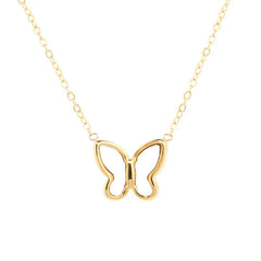 Butterfly Necklace Women's Collarbone Necklace Korean Jewelry Necklace for Women