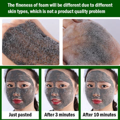 Collagen Moisturizing Face Mask Facial Deep Cleaning Blackhead Removal Oil Control Bubble Clay Mask Mud Beauty Face Care