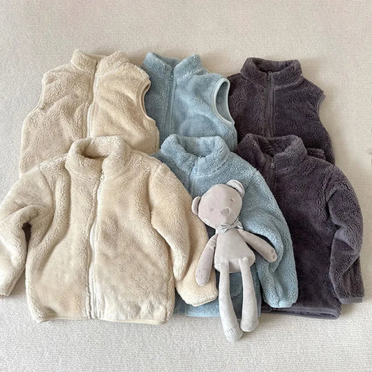 Kids Winter Coats Children Outerwear Boy Warm Fleece Jacket Baby Girls Jackets For Autumn Spring Children Clothing