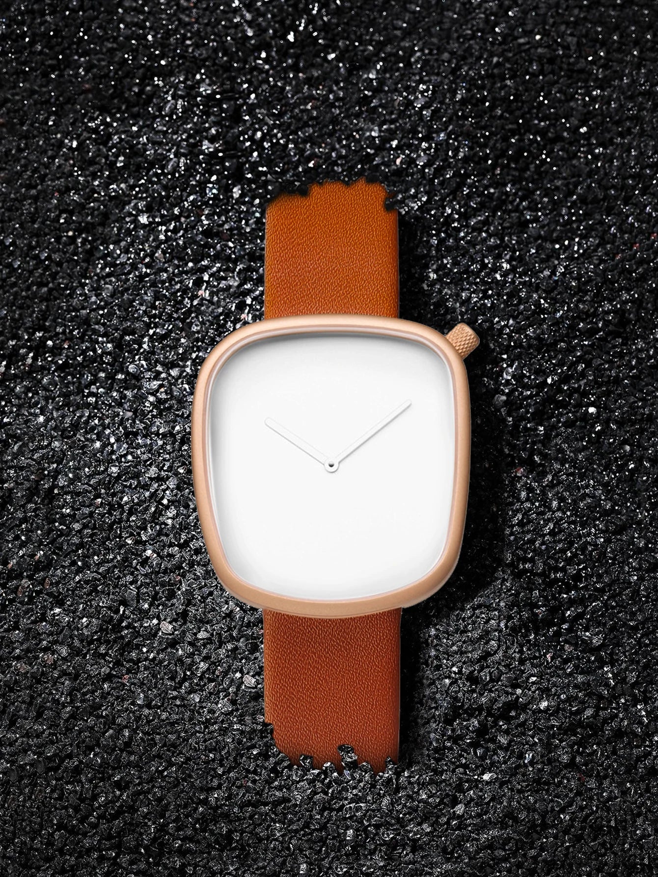 TOMI Watch Minimalist Men's Square Fashion Ultra thin Watch Minimalist Women's High Quality Elegant Quartz Watch Clock Gift