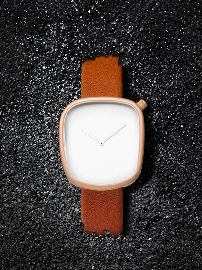 TOMI Watch Minimalist Men's Square Fashion Ultra thin Watch Minimalist Women's High Quality Elegant Quartz Watch Clock Gift