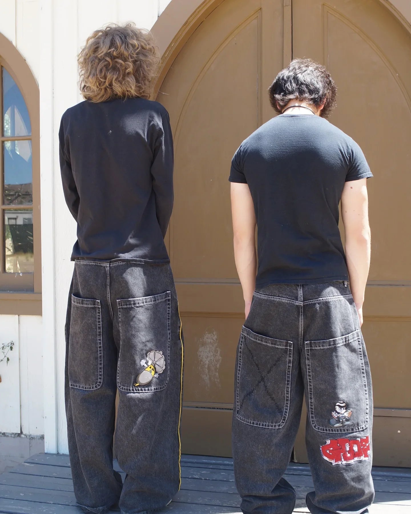 Y2K Jeans: Hip Hop Jeans | baggy Jeans | Black Denim Pants