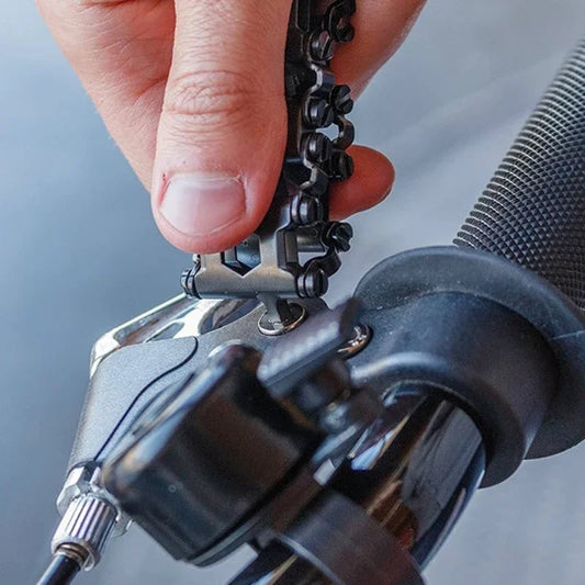 Multifunctional Bracelet Stainless Steel Men's Outdoor Tool Bracelet 29 in 1 Bracelet European and American Couple Watch Strap