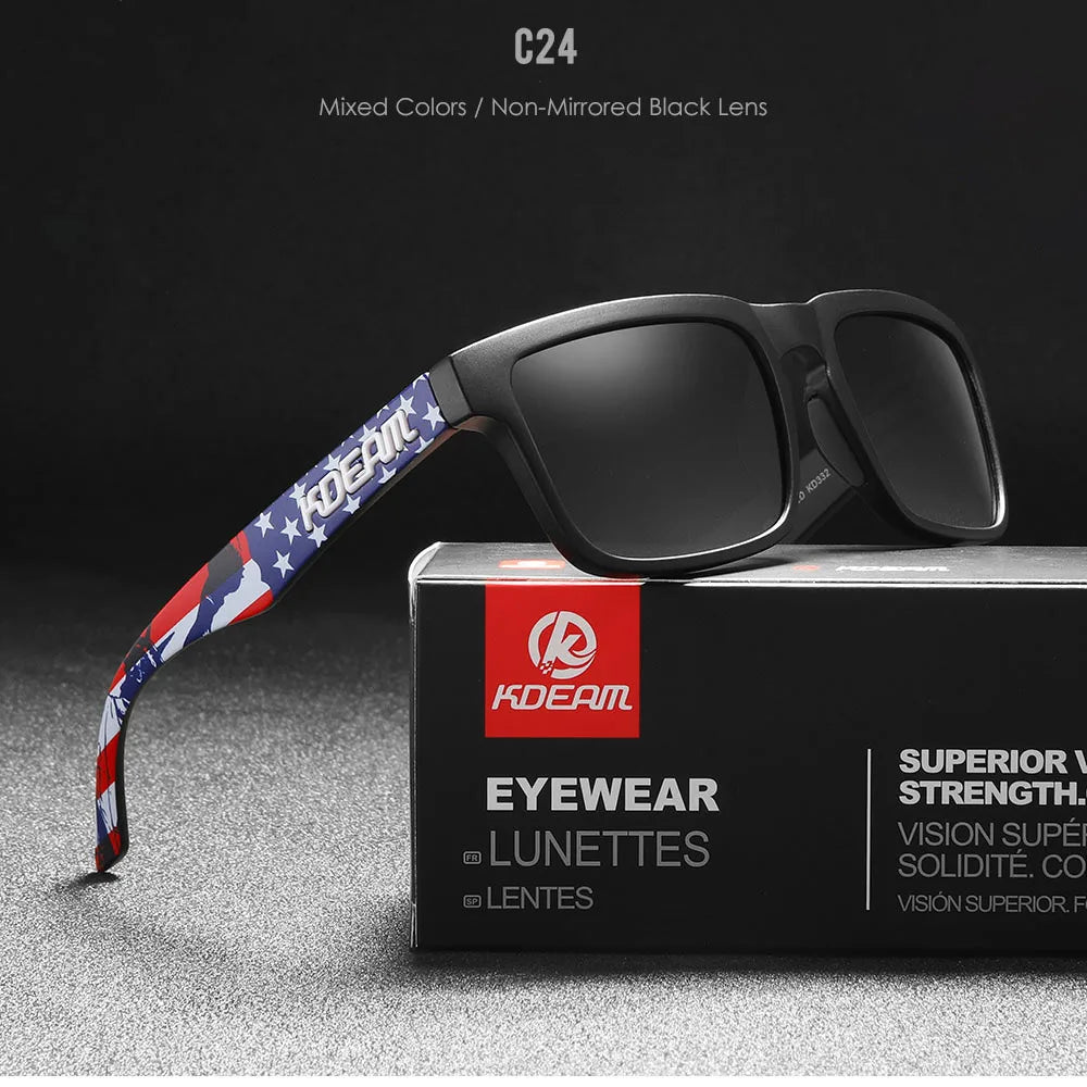 Sunglasses Outdoors Lifestyle Coating Sun Glasses New Matching Colors With Box