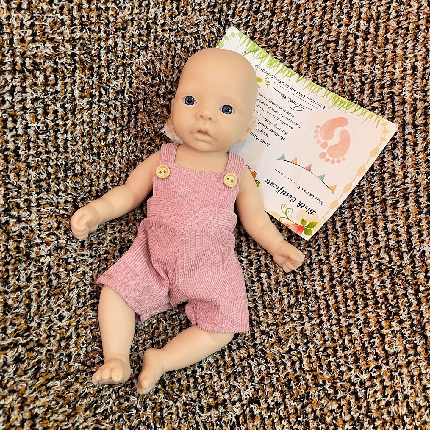 25CM Unpainted Silicone Girls Whole Body Soft Solid Silicone 8 Styles Newborn Baby Dolls Toys For Gifts Reborn Corpo De Silicone
