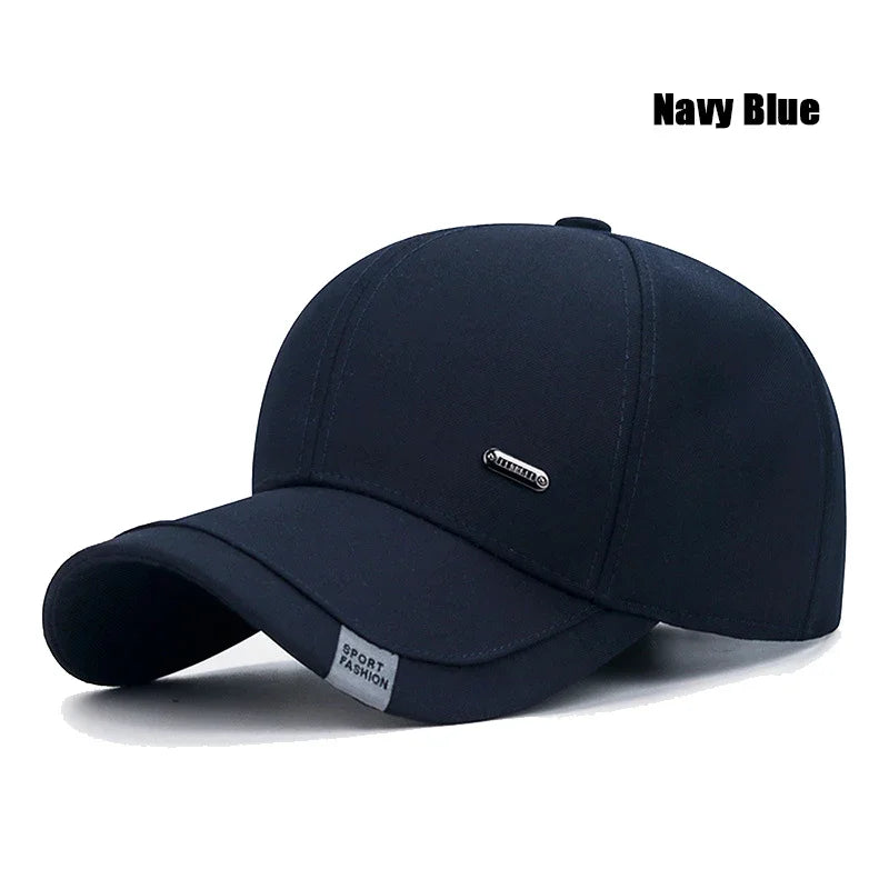 New Fashion Men's Cotton Clothing Cloth Middle-Aged Baseball Cap Trucker Caps Classic Outdoor Casual Sports Dad Cap Hats