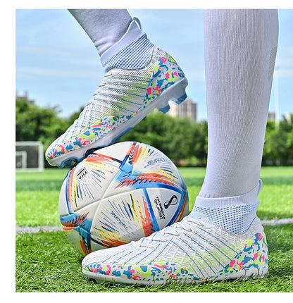 Outdoor Soccer Shoes Men Professional Training Football Boots
